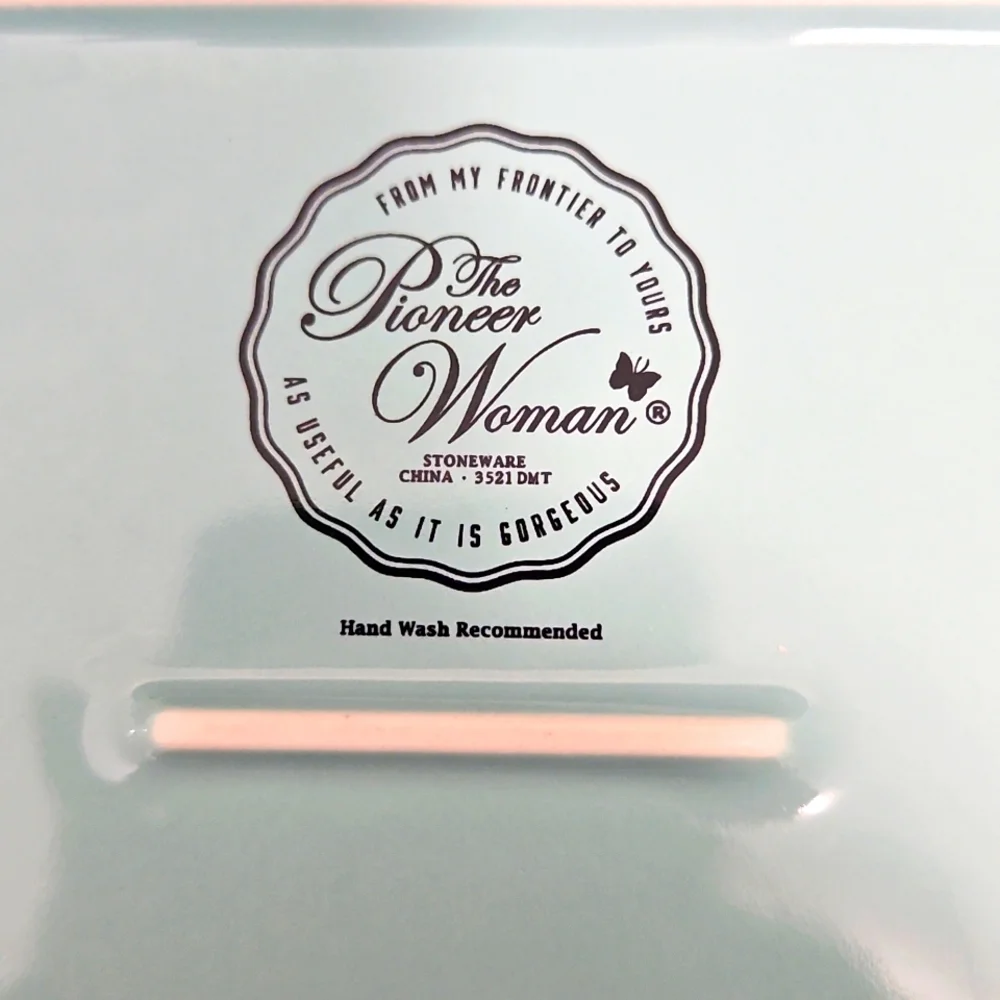 The Pioneer Woman Sweet Romance Ceramic Floral Butter Dish - Picture 3 of 6